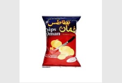 شيبس عمان بنكهة الفلفل الحار 50 جرام